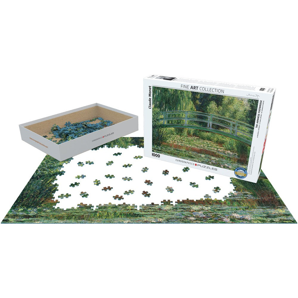 Puzzle - Eurographics - Monet;Japanese Footbridge 1000