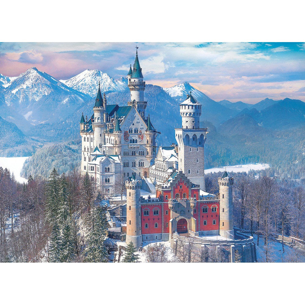 Puzzle - Neuschwanstein In Winter 1000P