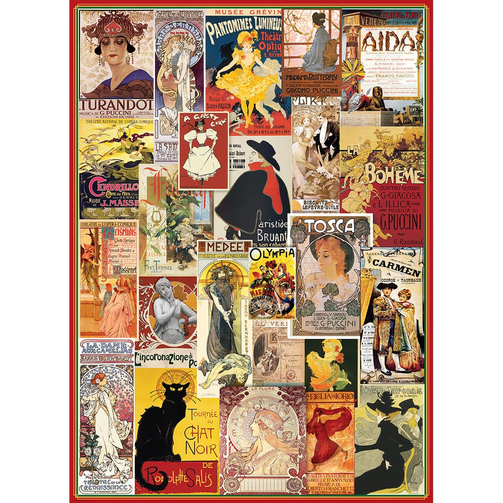 Puzzle - Eurographics - Opera & Theatre Vintage 1000pc