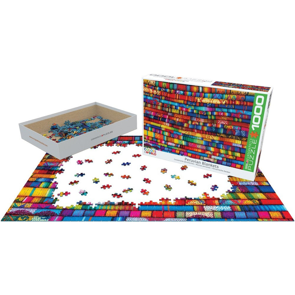 Puzzle - Eurographics - Peruvian Blankets 1000pc