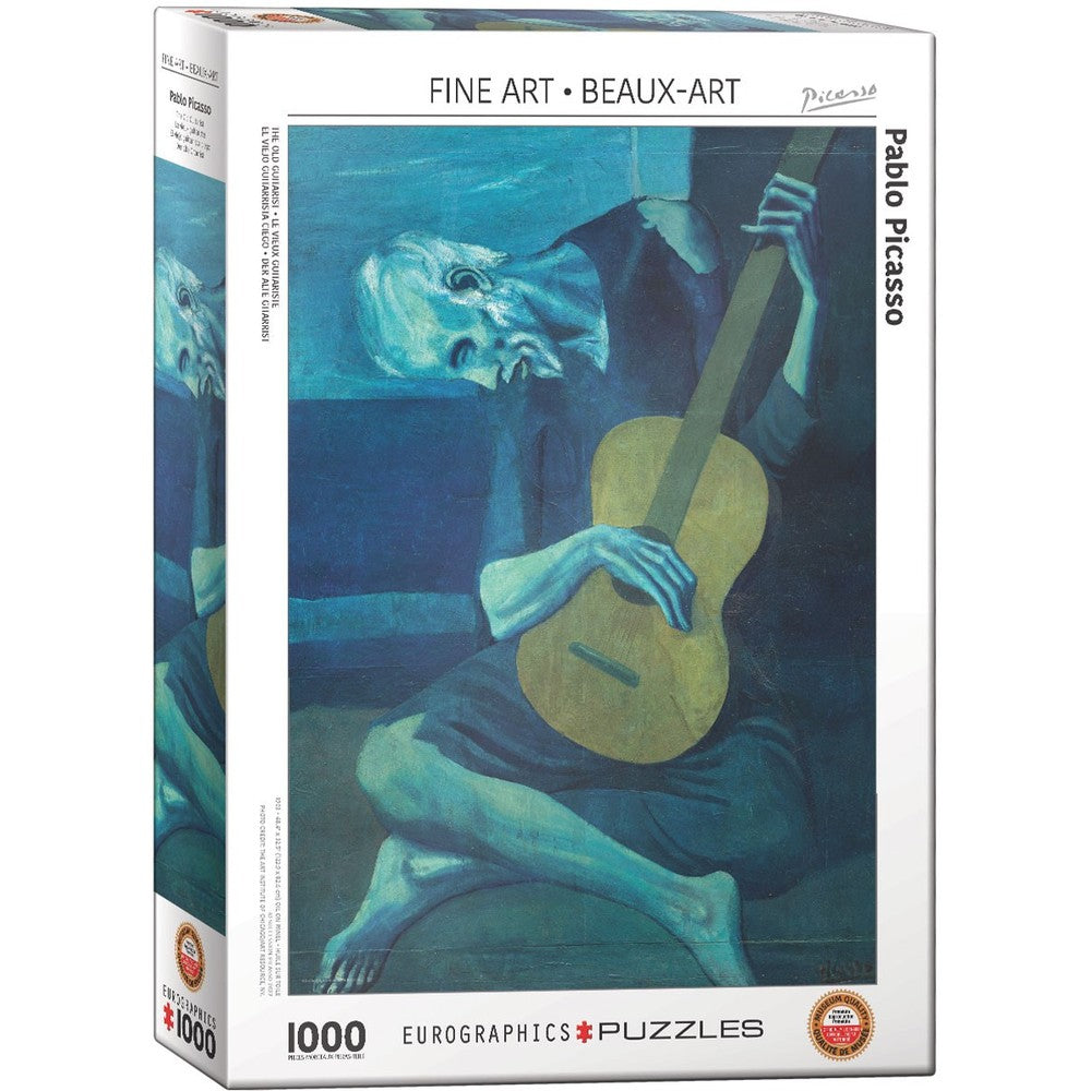 Puzzle - Picasso; Old Guitarist 1000P