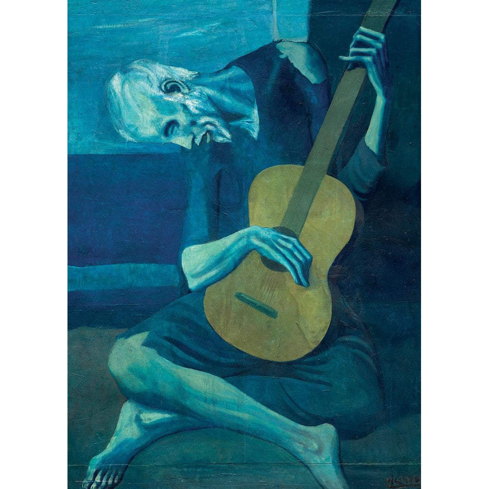 Puzzle - Picasso; Old Guitarist 1000P
