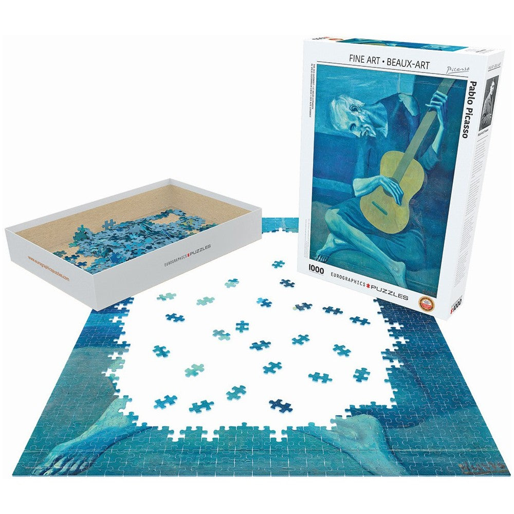 Puzzle - Picasso; Old Guitarist 1000P