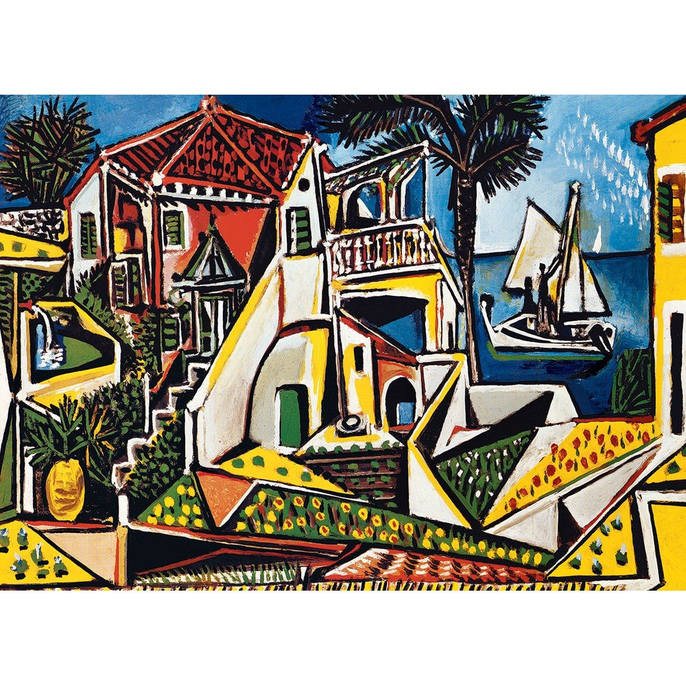 Puzzle - Eurographics - Picasso;Mediterranean Landscp;