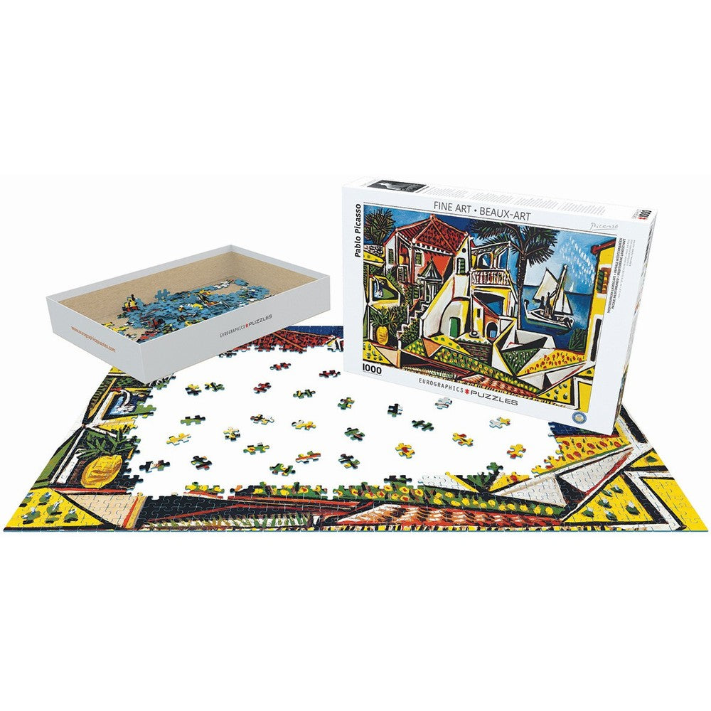 Puzzle - Eurographics - Picasso;Mediterranean Landscp;