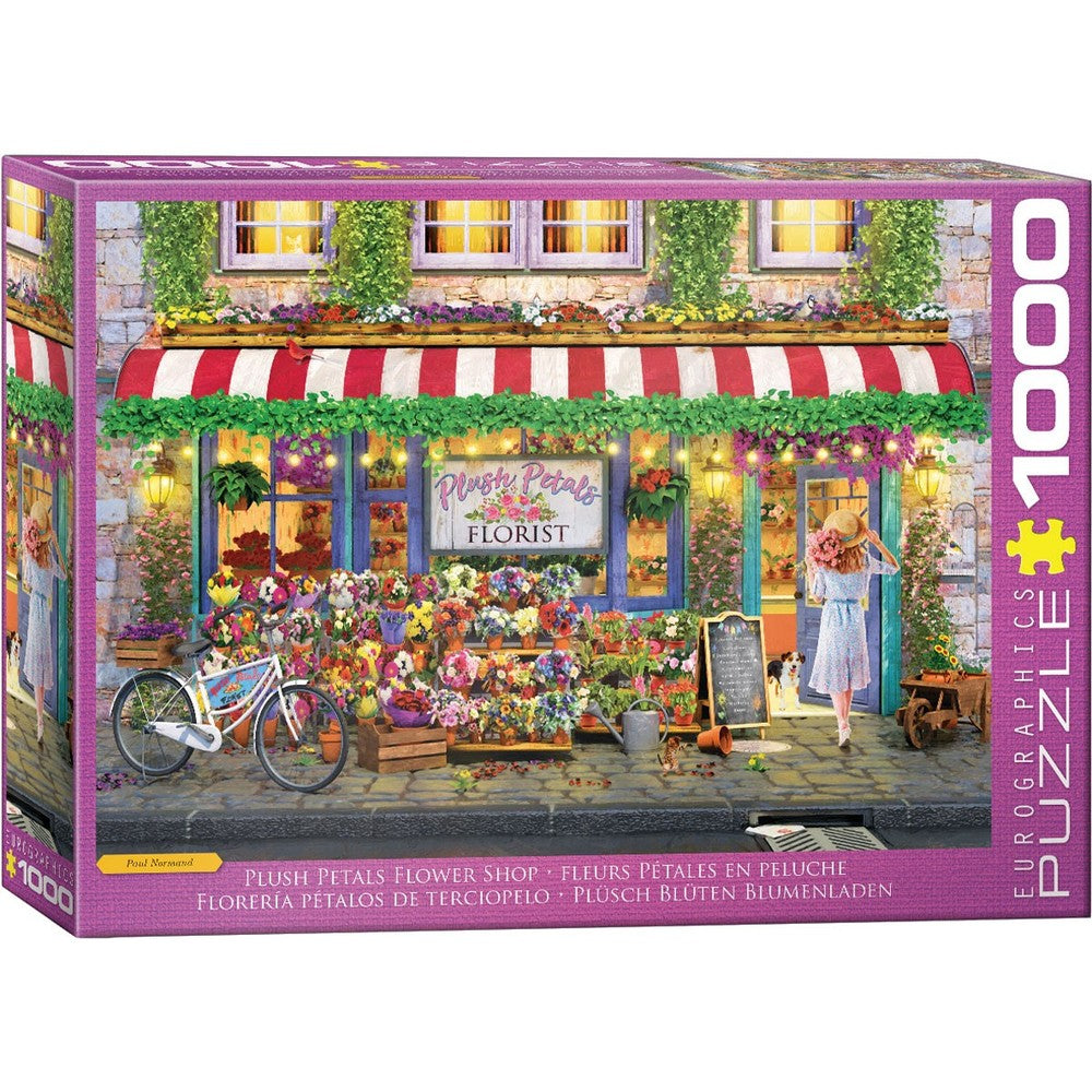 Puzzle - Plush Petals Florist 1000pc