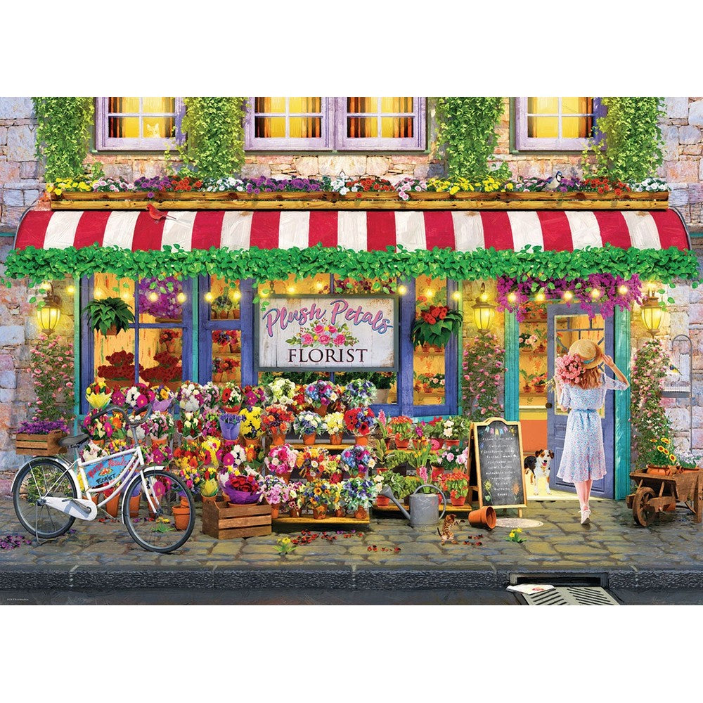 Puzzle - Plush Petals Florist 1000pc