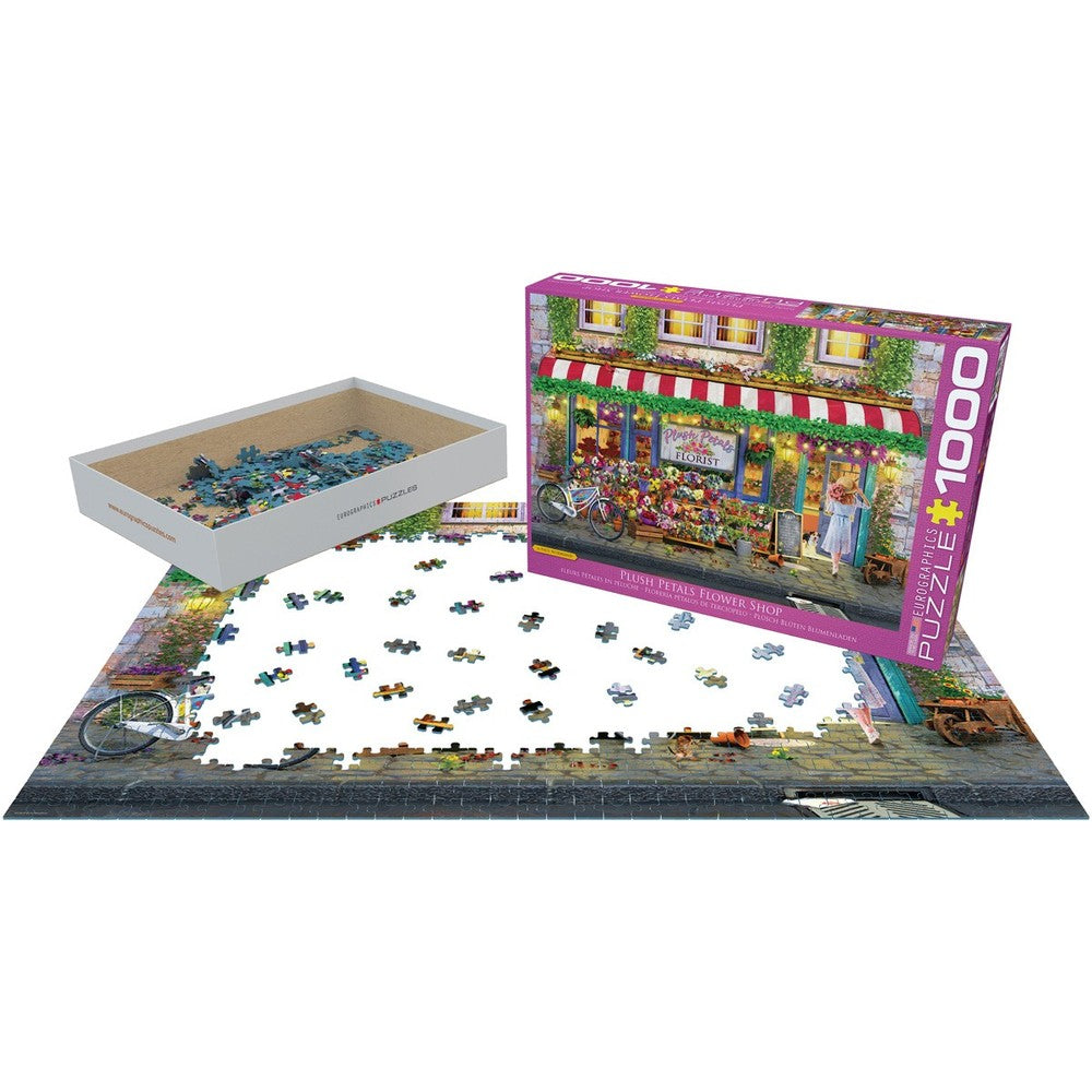Puzzle - Plush Petals Florist 1000pc