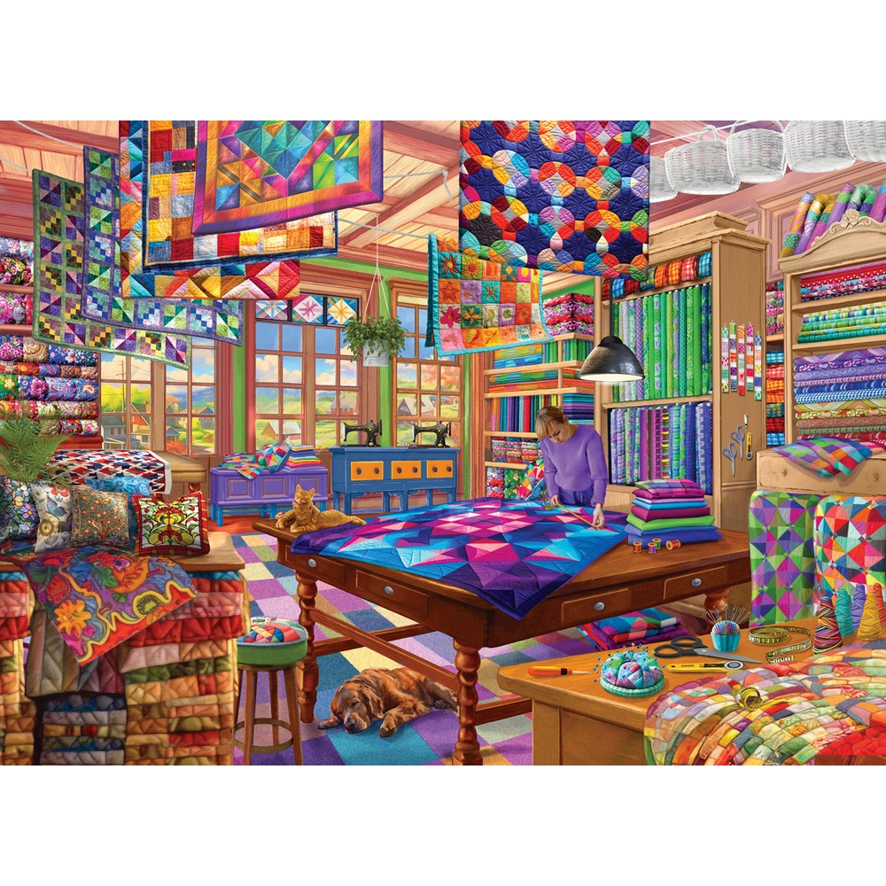 Puzzle - Eurographics - Quilt Workshop 500pcxl
