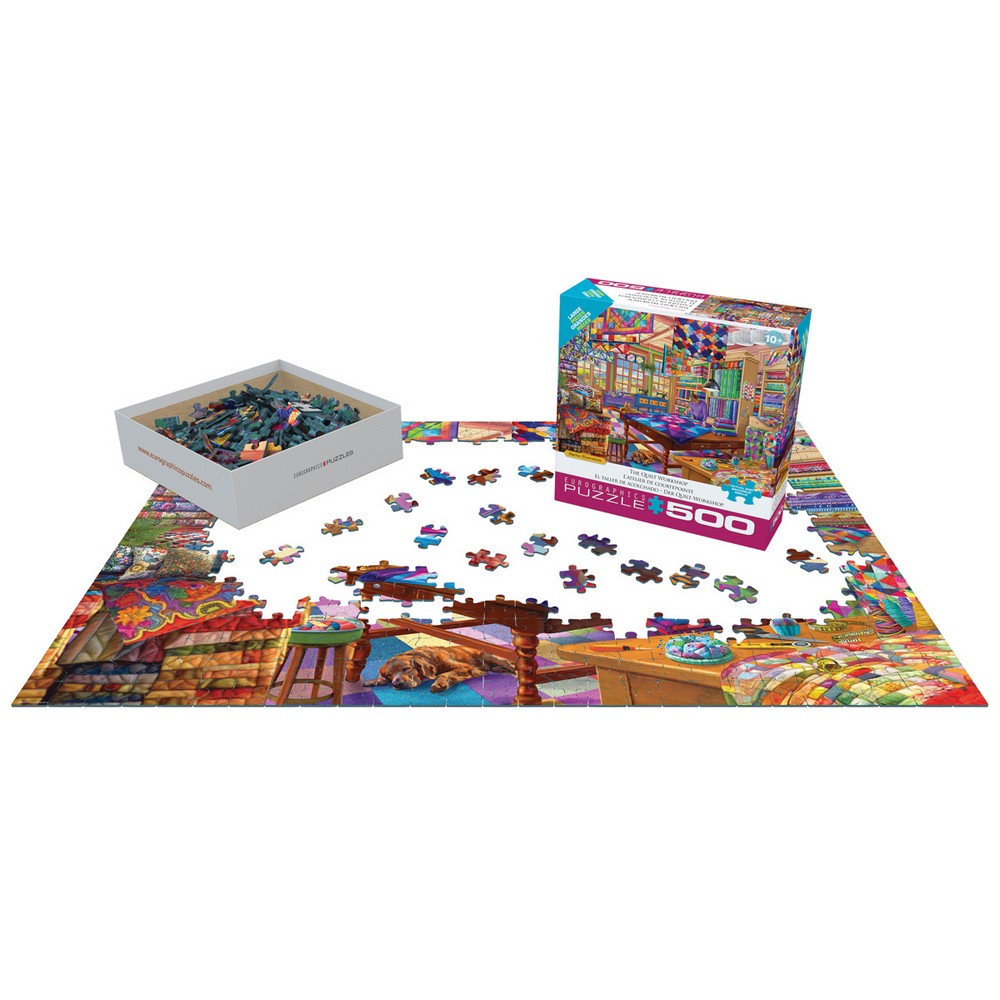 Puzzle - Eurographics - Quilt Workshop 500pcxl