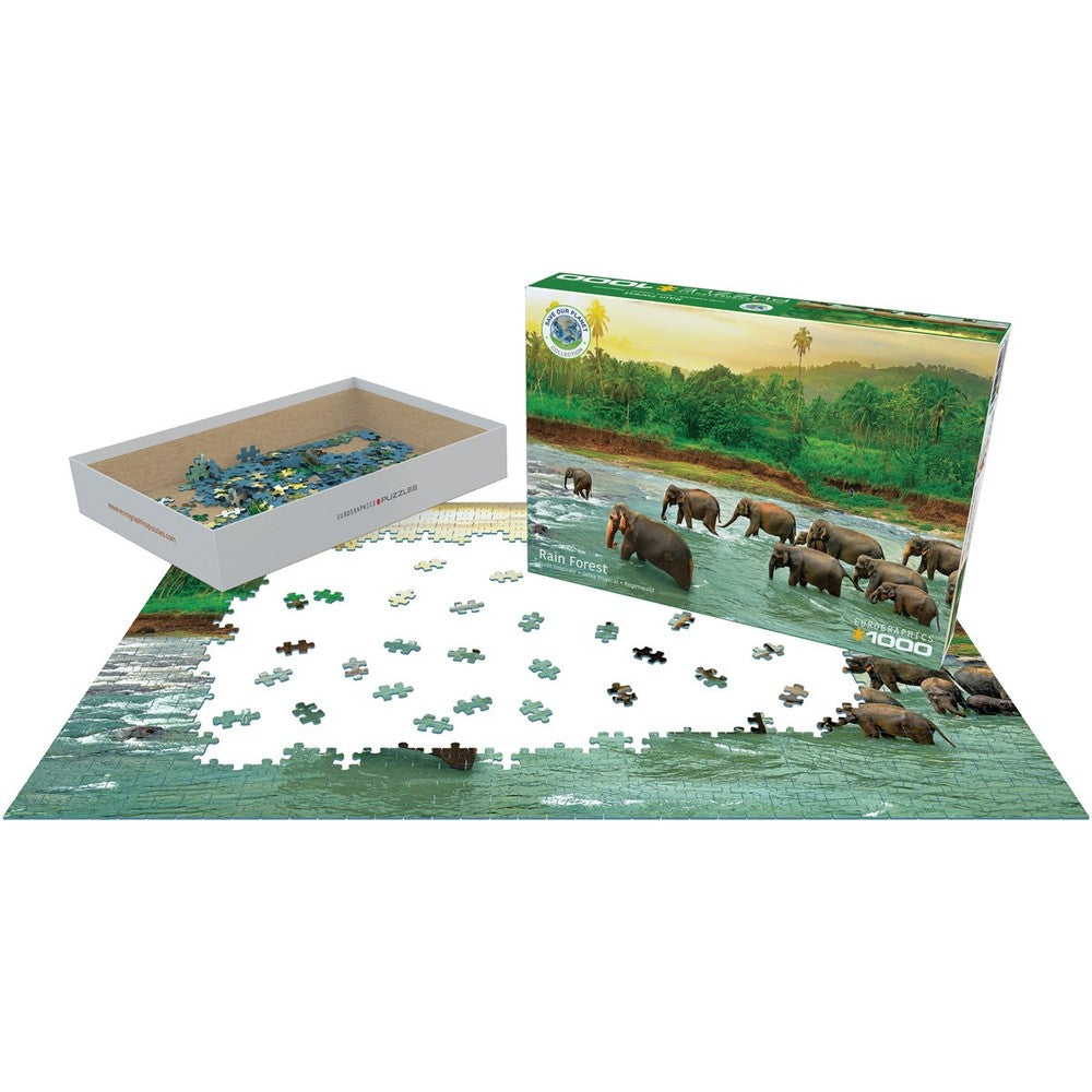 Puzzle - Eurographics - Rainforest 1000pc