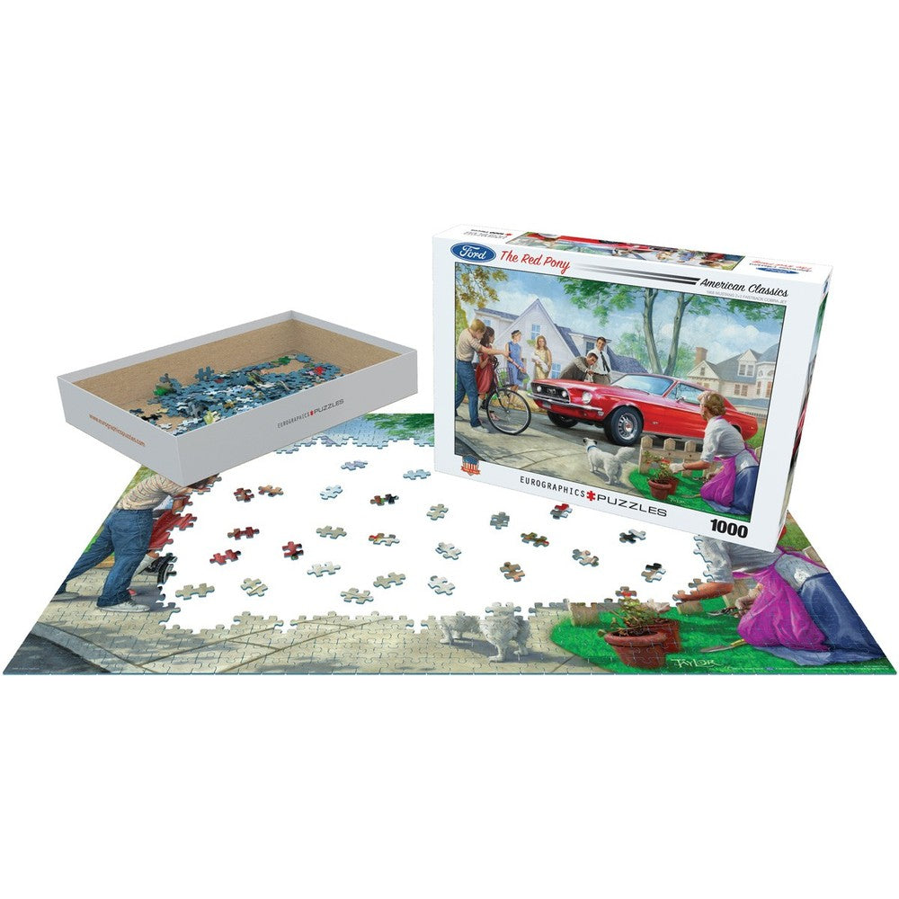 Puzzle - Eurographics - Red Pony Mustang 1000pc