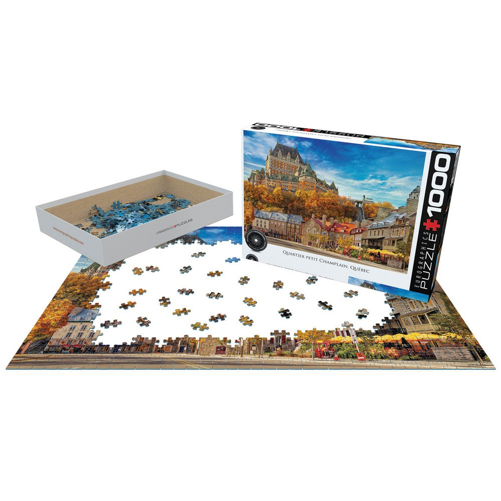Puzzle - Rue Du Marche Quebec 1000pc