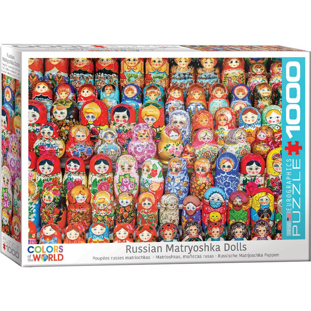 Puzzle - Russian Matryoshka Dolls 1000