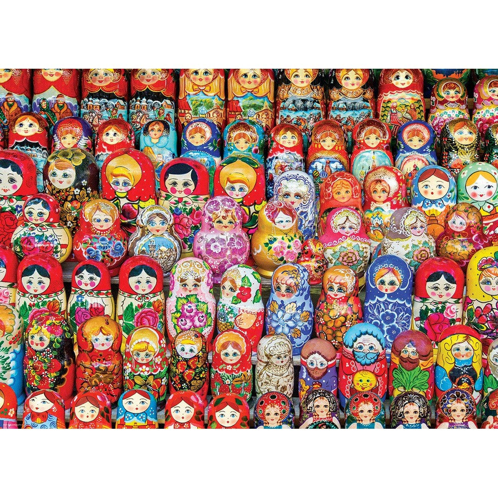 Puzzle - Russian Matryoshka Dolls 1000