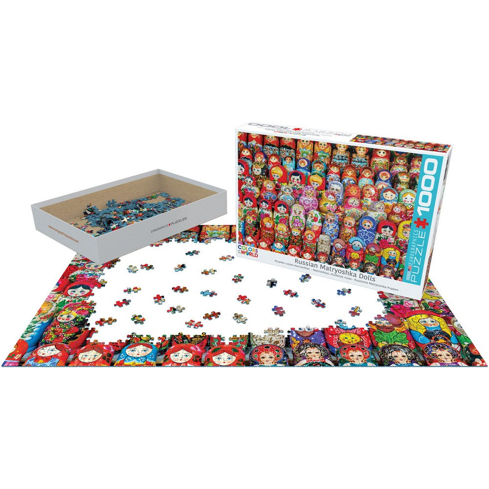 Puzzle - Russian Matryoshka Dolls 1000
