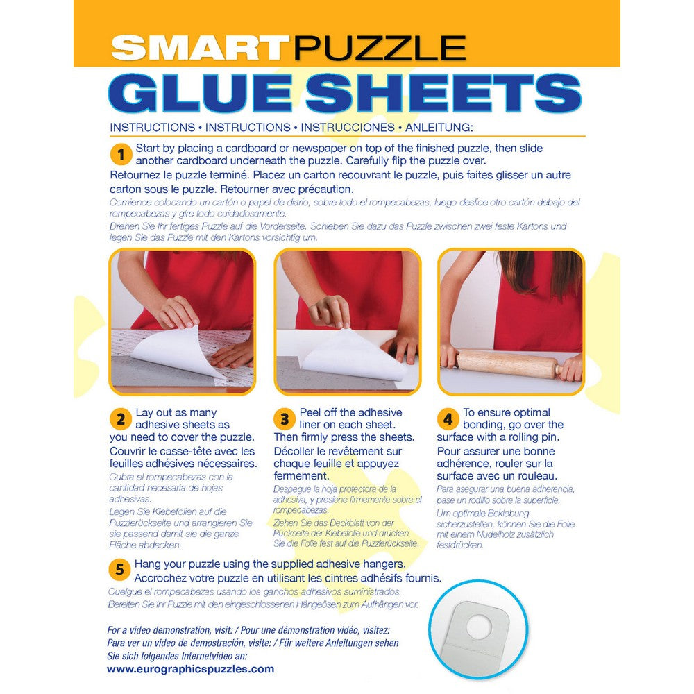 Puzzle - Smart Puzzle Glue Sheets