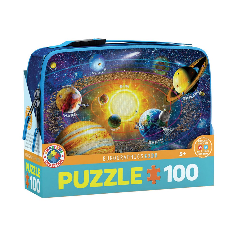 Puzzle - Solar System 100pc Lunch Bag