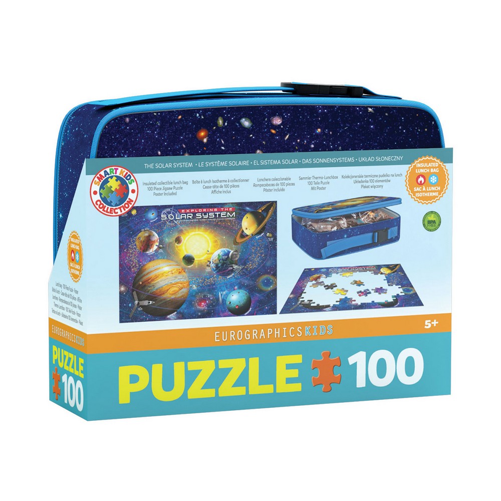 Puzzle - Solar System 100pc Lunch Bag