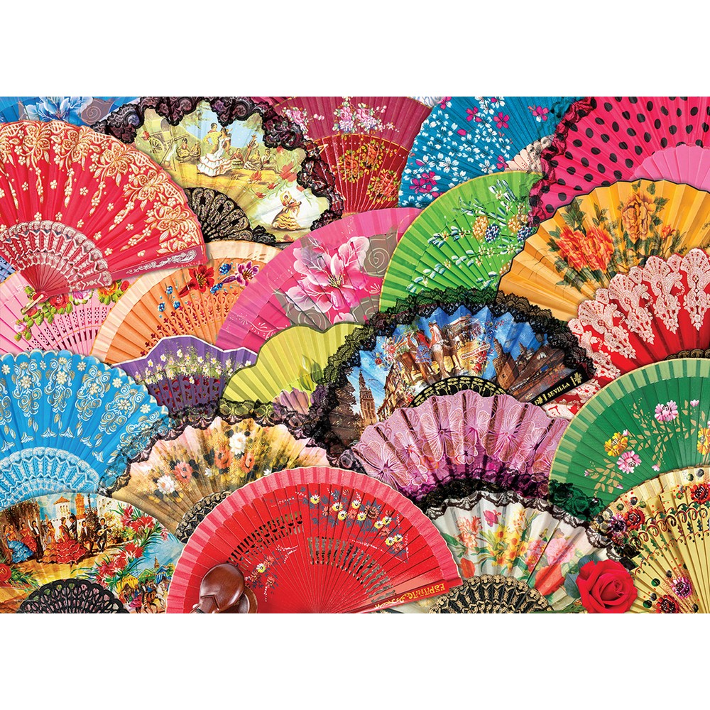 Puzzle - Spanish Fans 1000pc