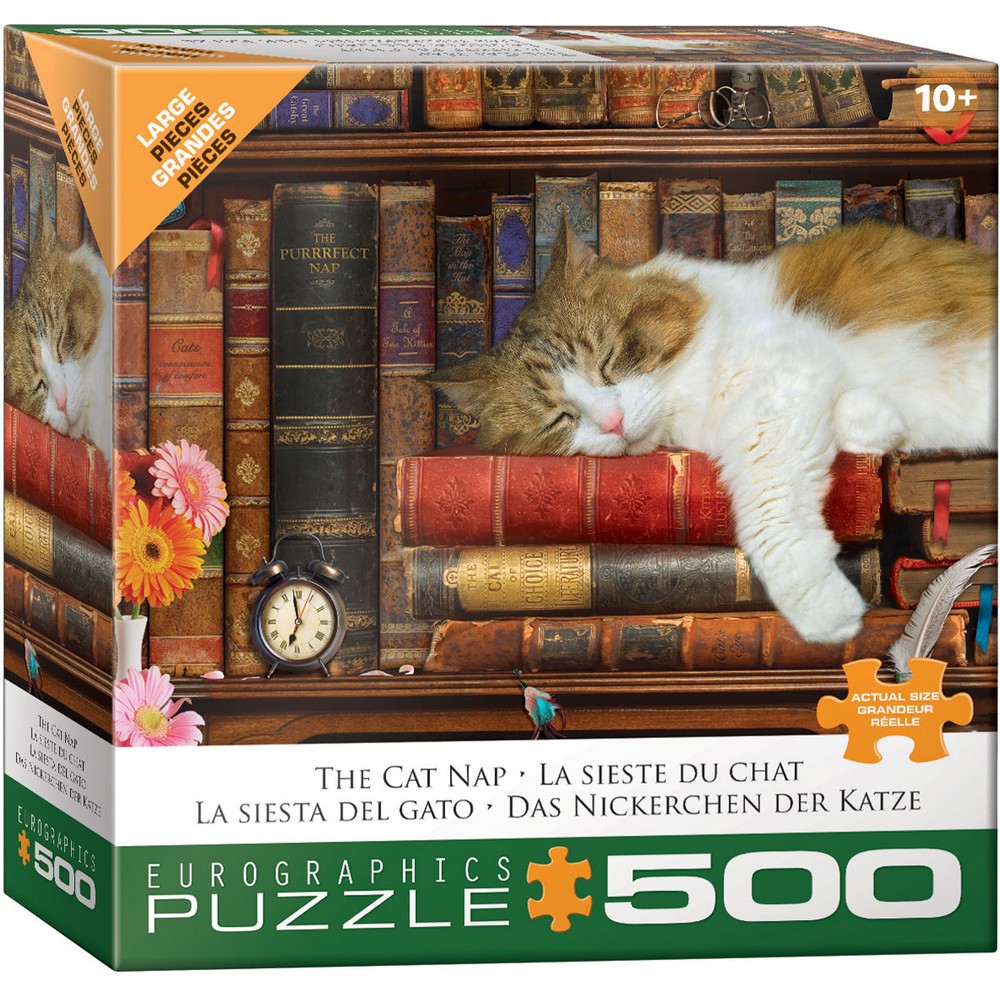 Puzzle - Eurographics - The Cat Nap 500pcxl