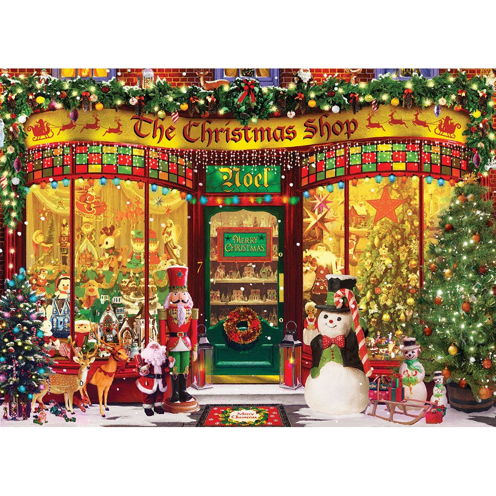 Puzzle - The Christmas Shop 1000pc