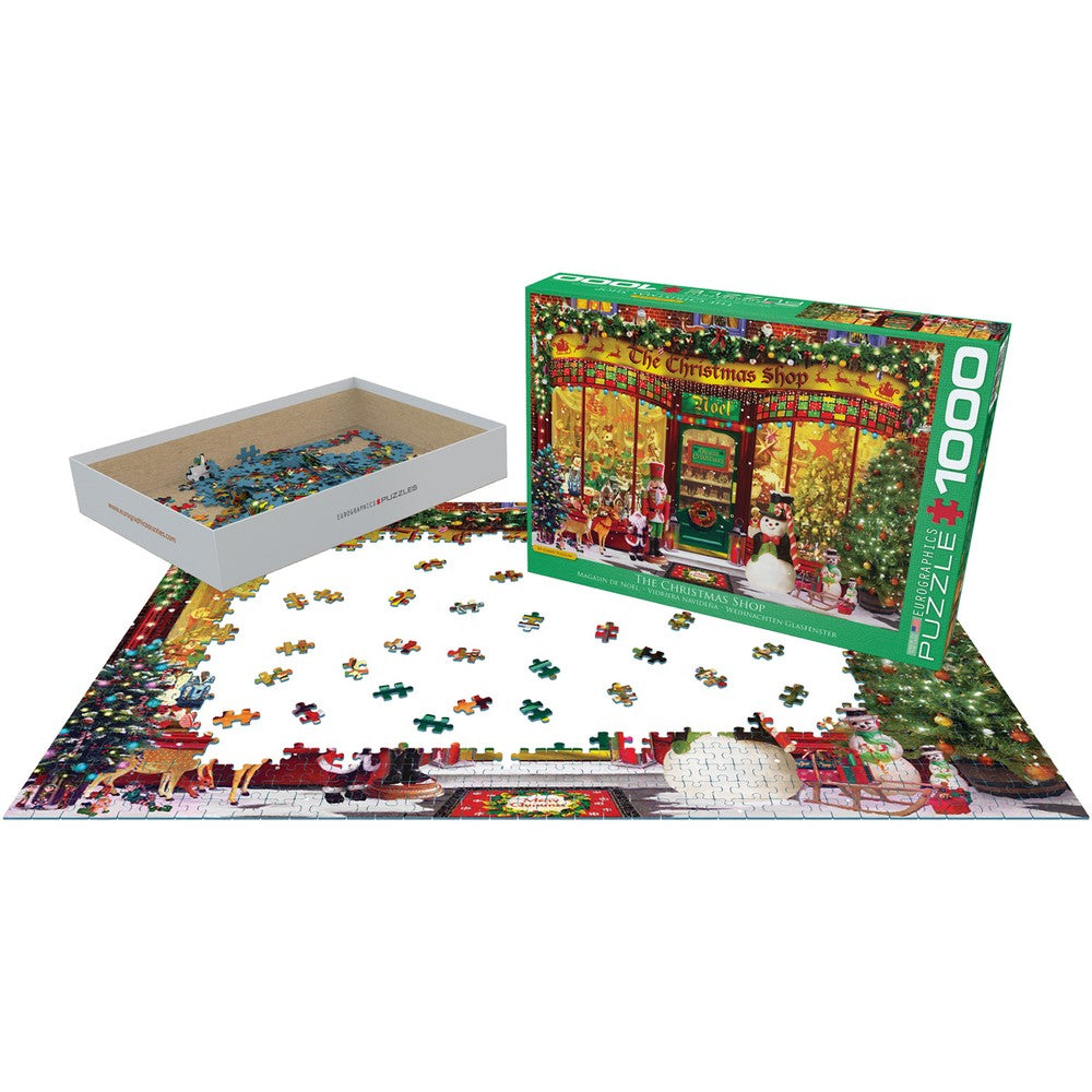 Puzzle - The Christmas Shop 1000pc