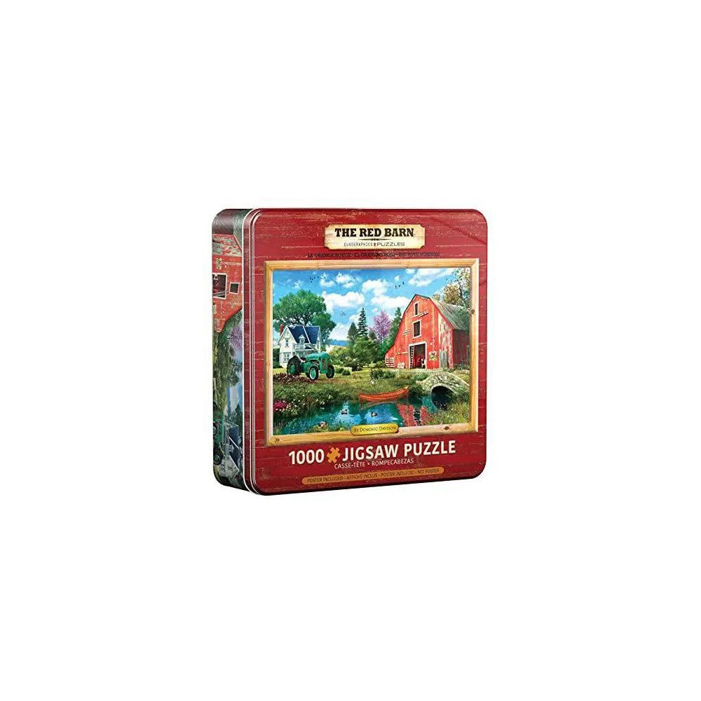 Puzzle - The Red Barn 1000pc *Tin*