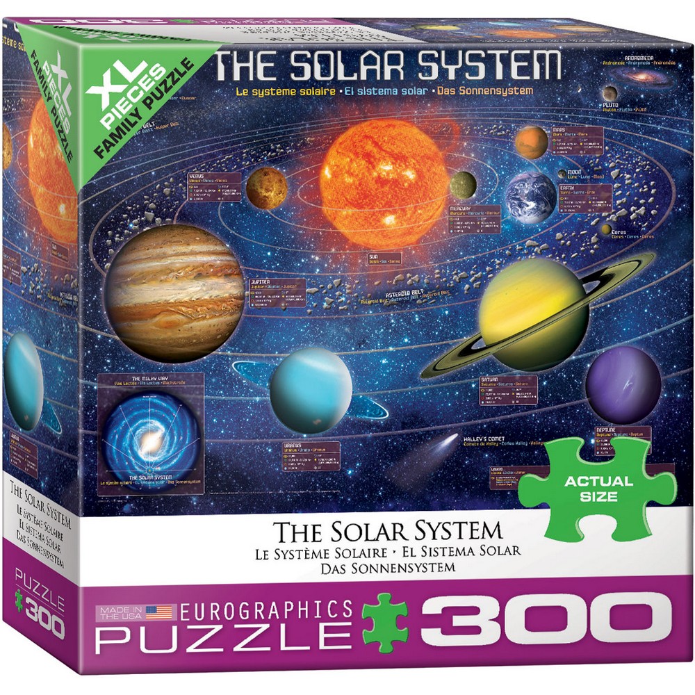 Puzzle - Eurographics - The Solar System 300pcxl