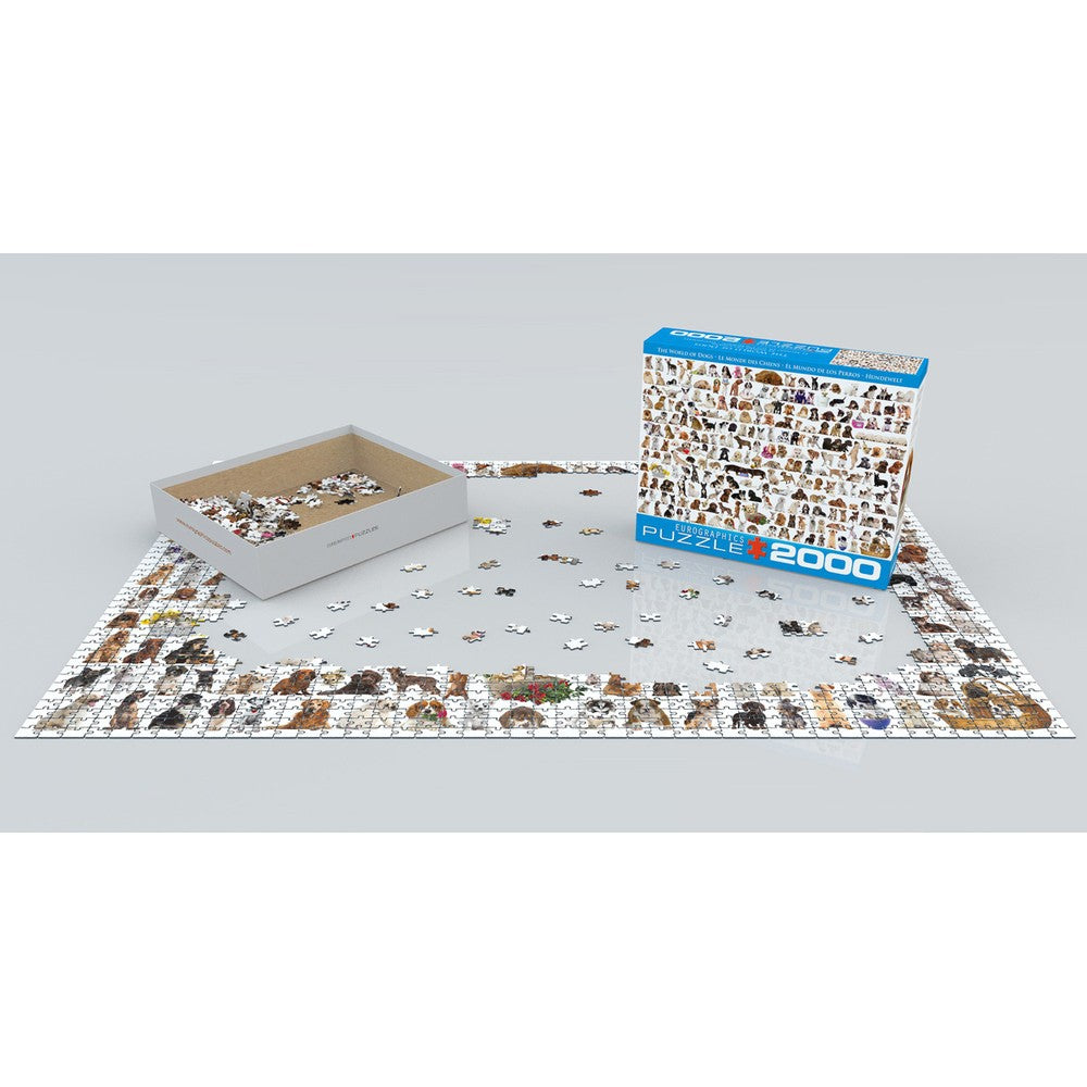 Puzzle - Eurographics - The World Of Dogs 2000pc
