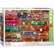 Puzzle - Travel Suitcases 1000pc