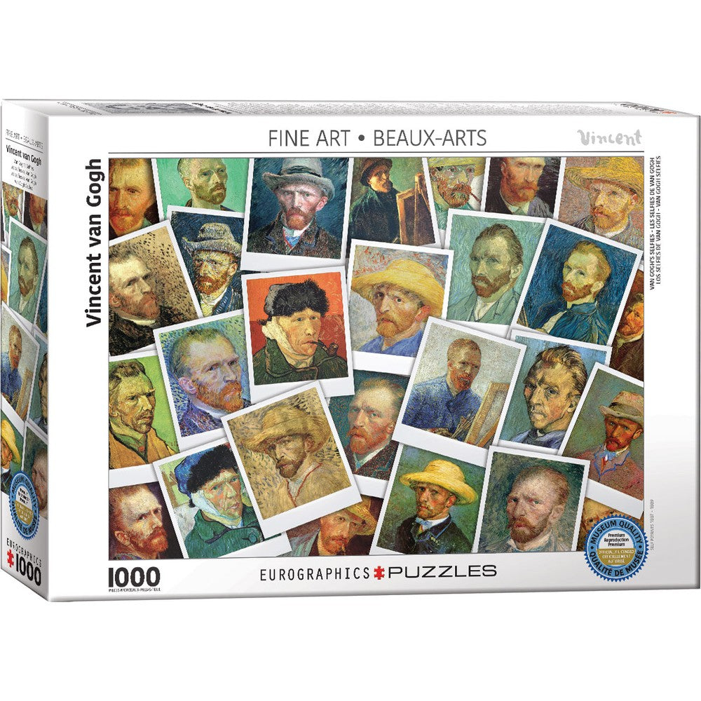 Puzzle - Van Gogh; Selfies 1000pc