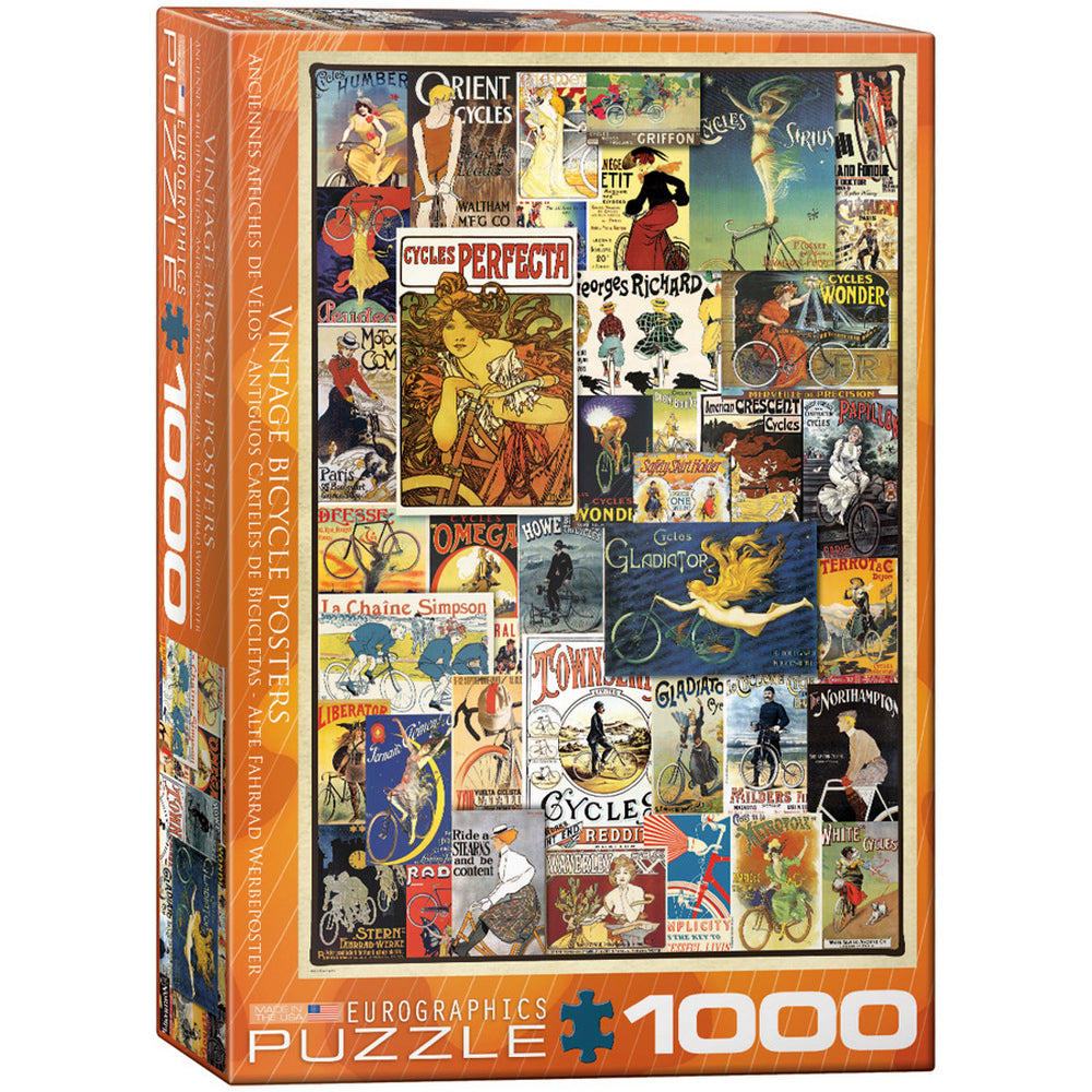 Puzzle - Vintage Bicycle Poste 1000pc