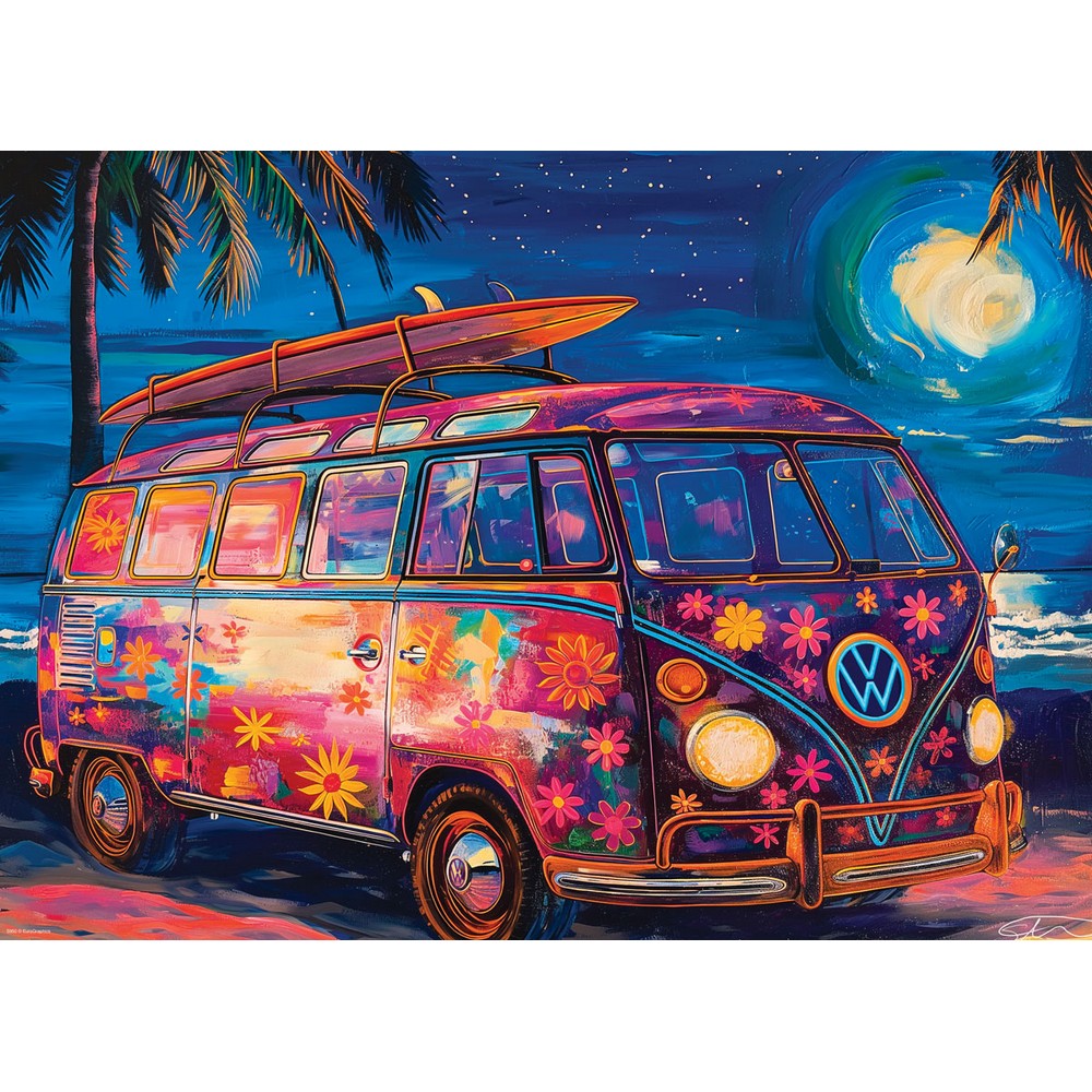 Puzzle - Eurographics - Vw Beach Fun 300pcxxl
