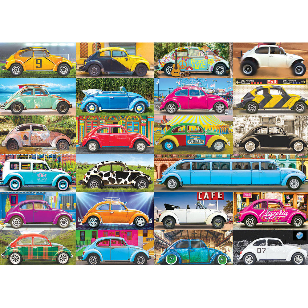 Puzzle - Vw Beetle Gone Places 1000pc