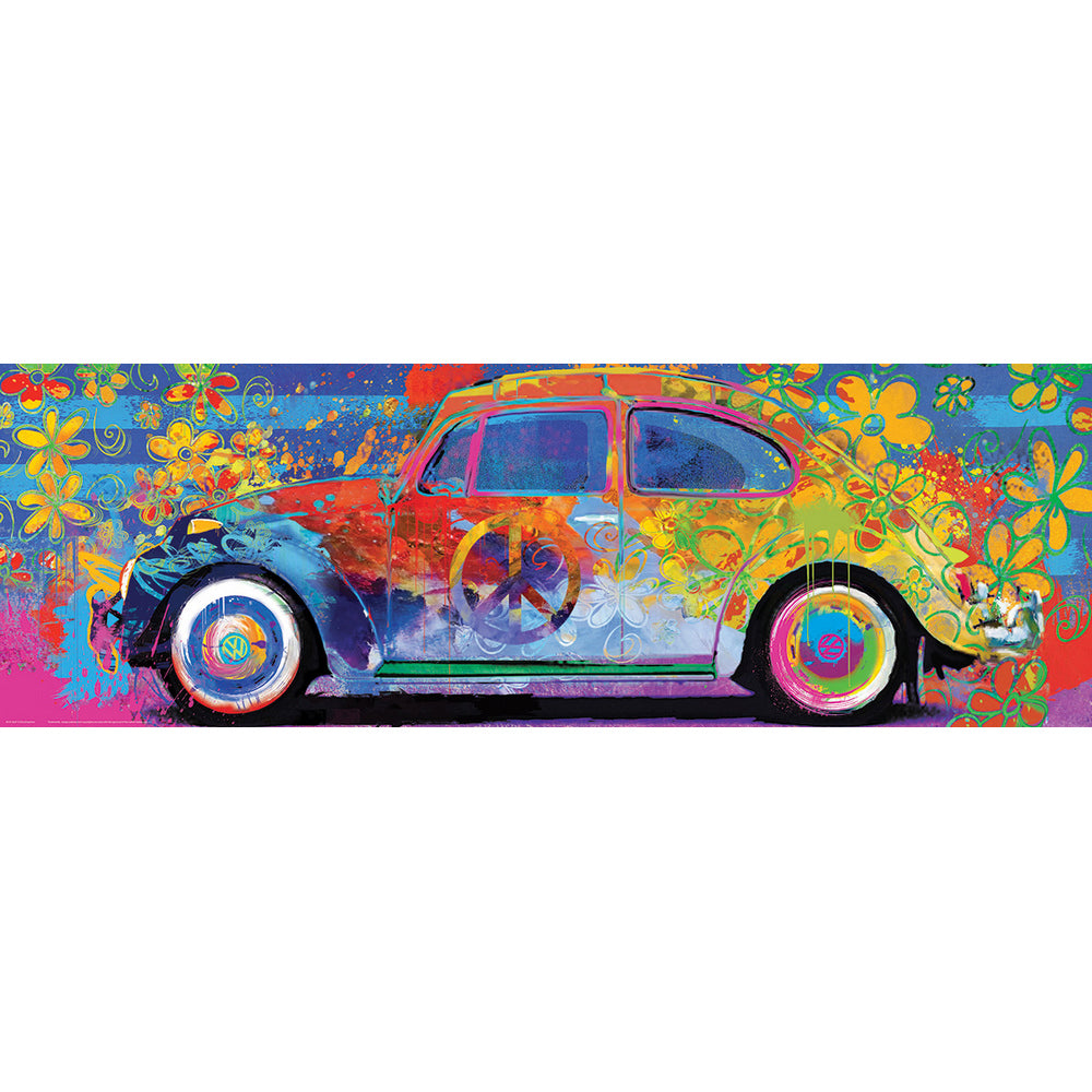 Puzzle - Vw Beetle Splash Panorama 1000