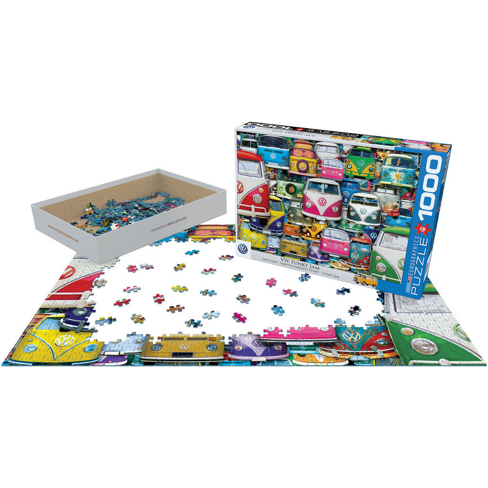 Puzzle - Vw Bus Funky Jam 1000pc