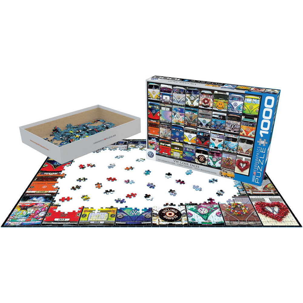 Puzzle - Vw Cool Faces 1000pc