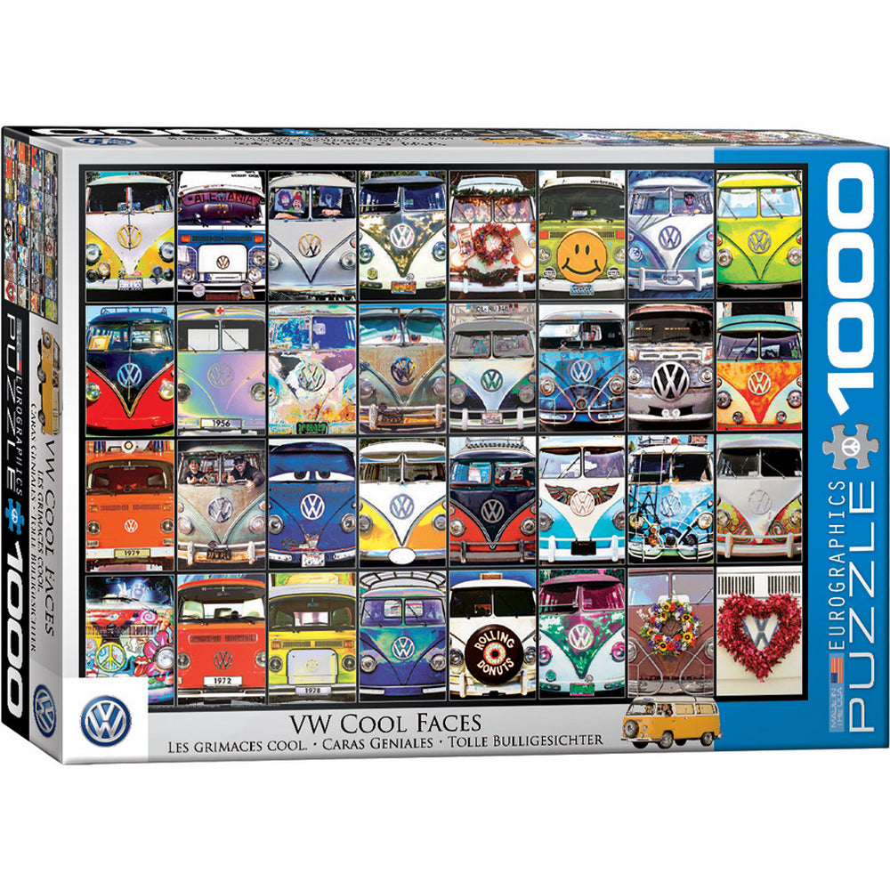 Puzzle - Vw Cool Faces 1000pc
