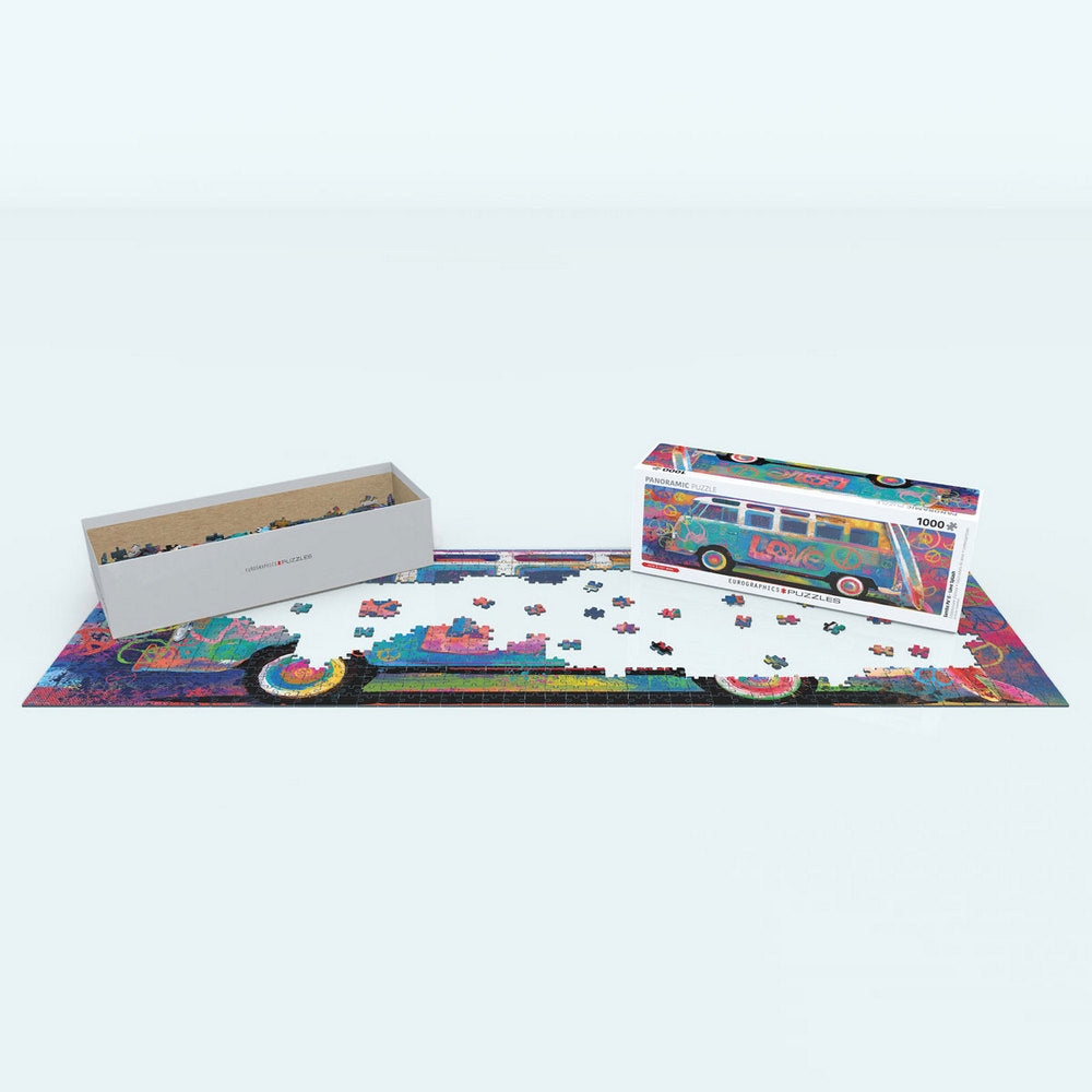 Puzzle - Vw Love Splash Panorama 1000pc