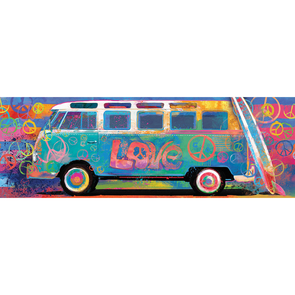 Puzzle - Vw Love Splash Panorama 1000pc