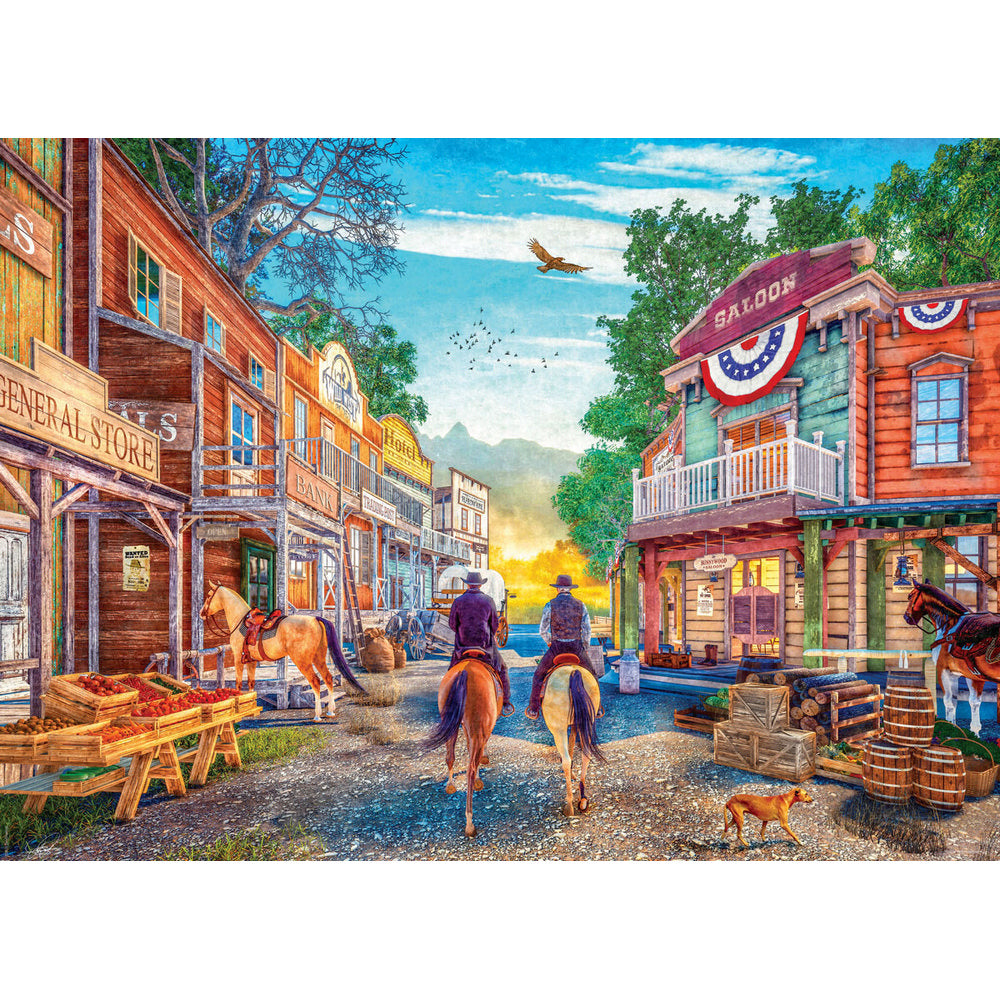 Puzzle - Eurographics - Wild West Country 1000pc