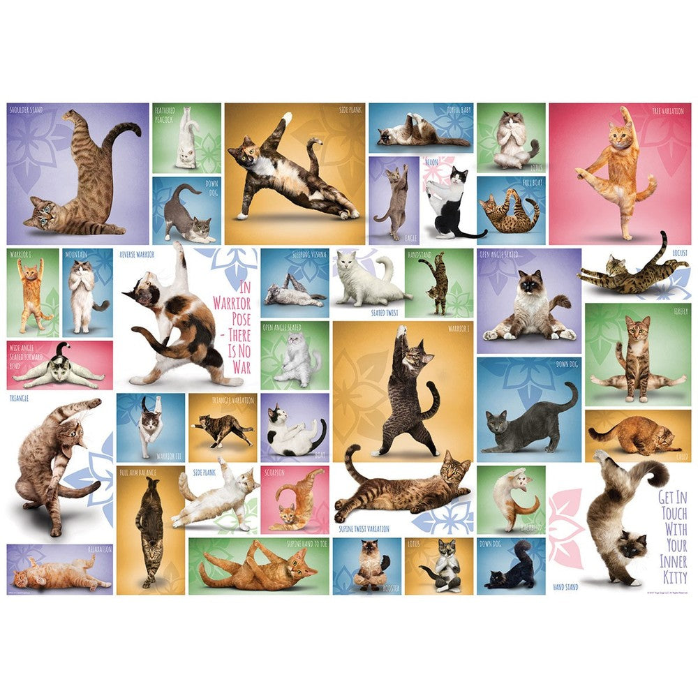Puzzle - Eurographics - Yoga Cats 1000pc