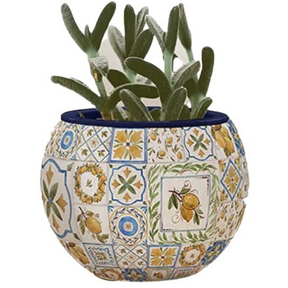 Puzzle - 3D - Flowerpot - Retro Tiles