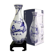 Puzzle - Vase - Magpies On Plum Tree