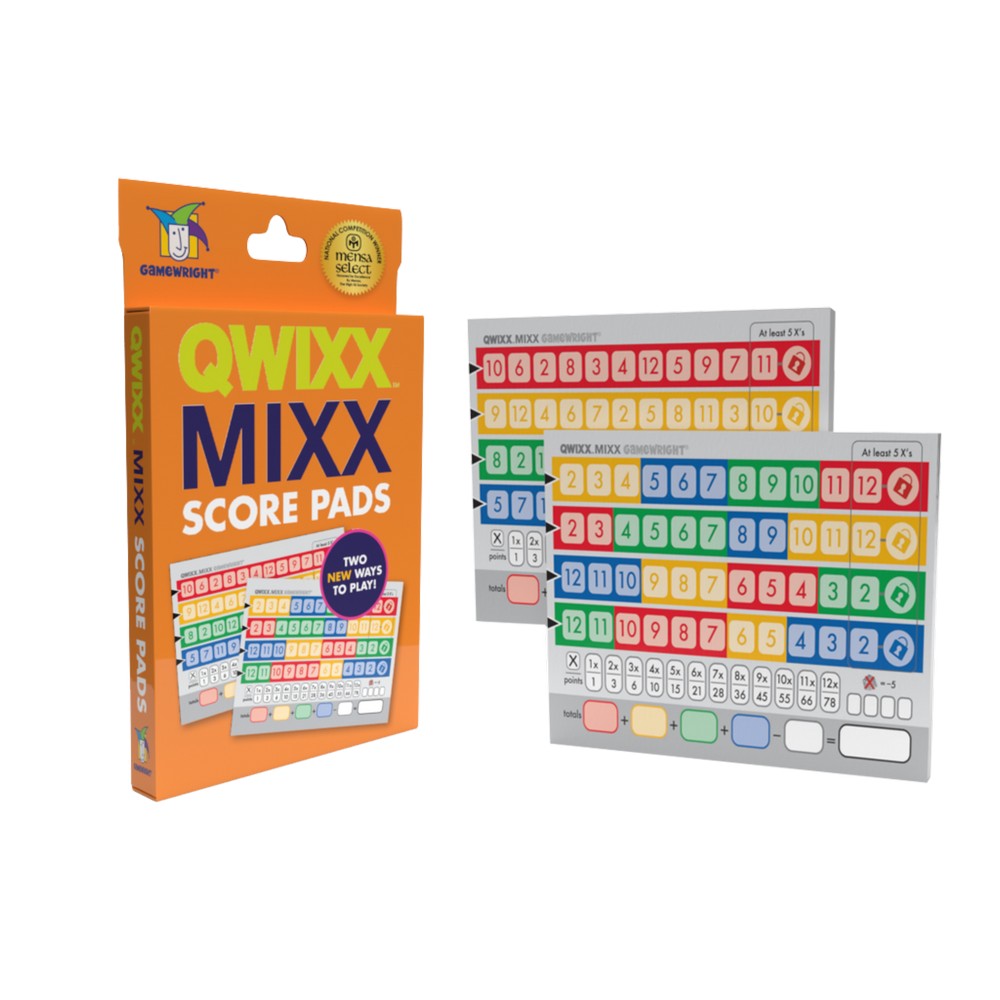Qwixx Mixx: Score Pads