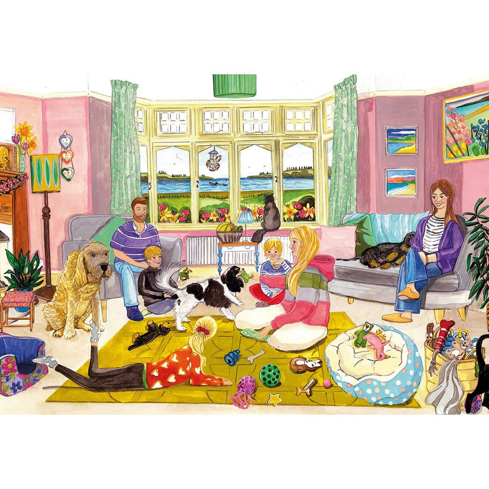 Puzzle - Gibsons - A Dog's Life 4 X 500Pc