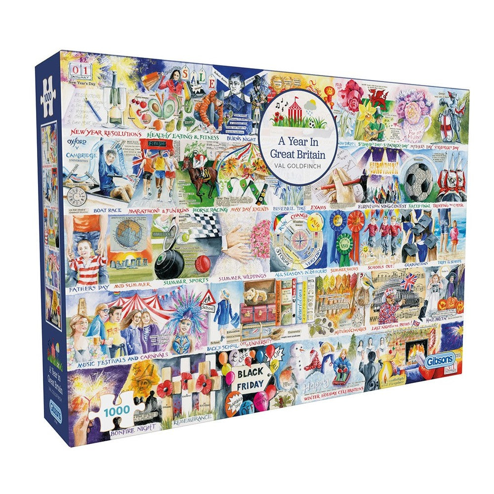 Puzzle - A Year In Great Britain 1000Pc