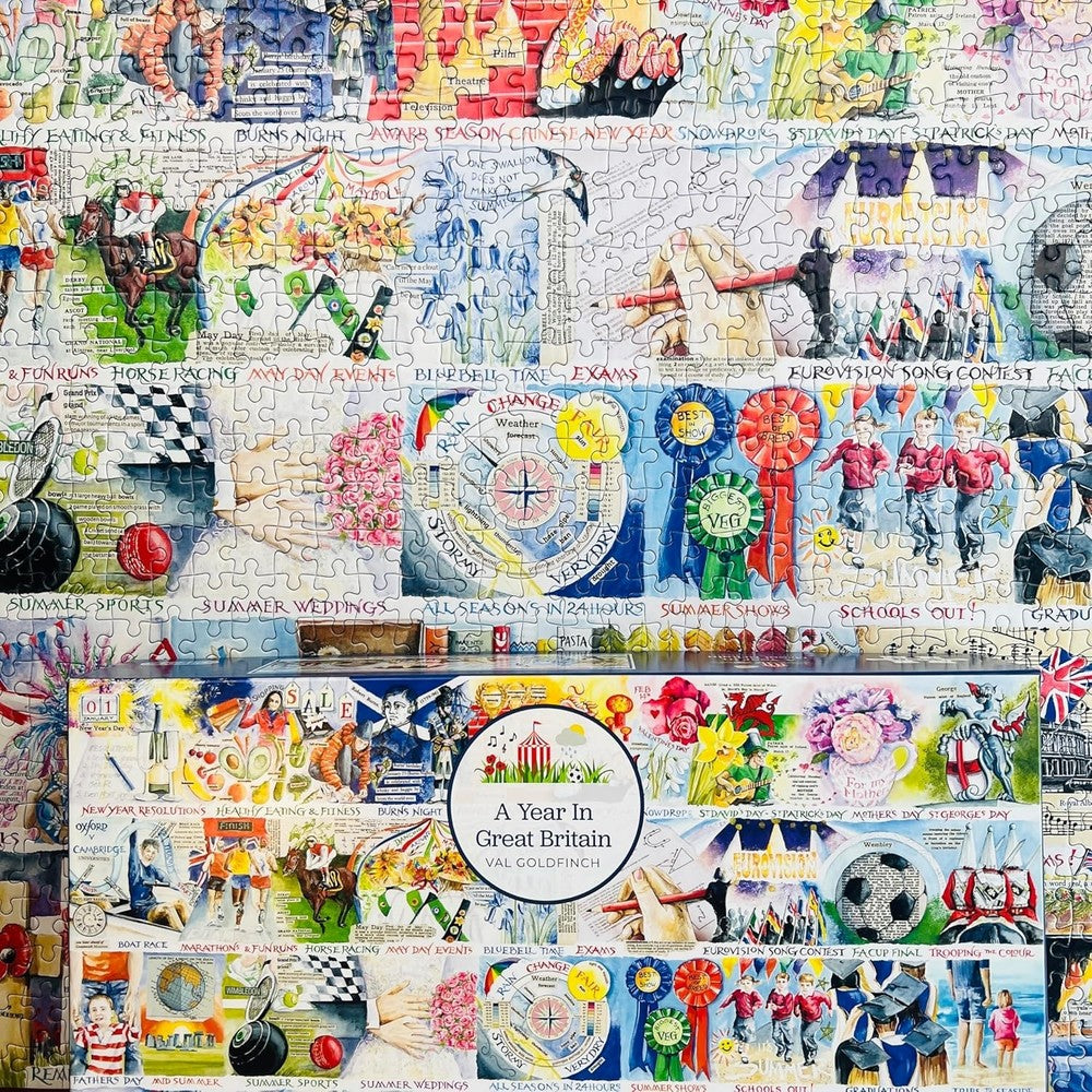 Puzzle - A Year In Great Britain 1000Pc