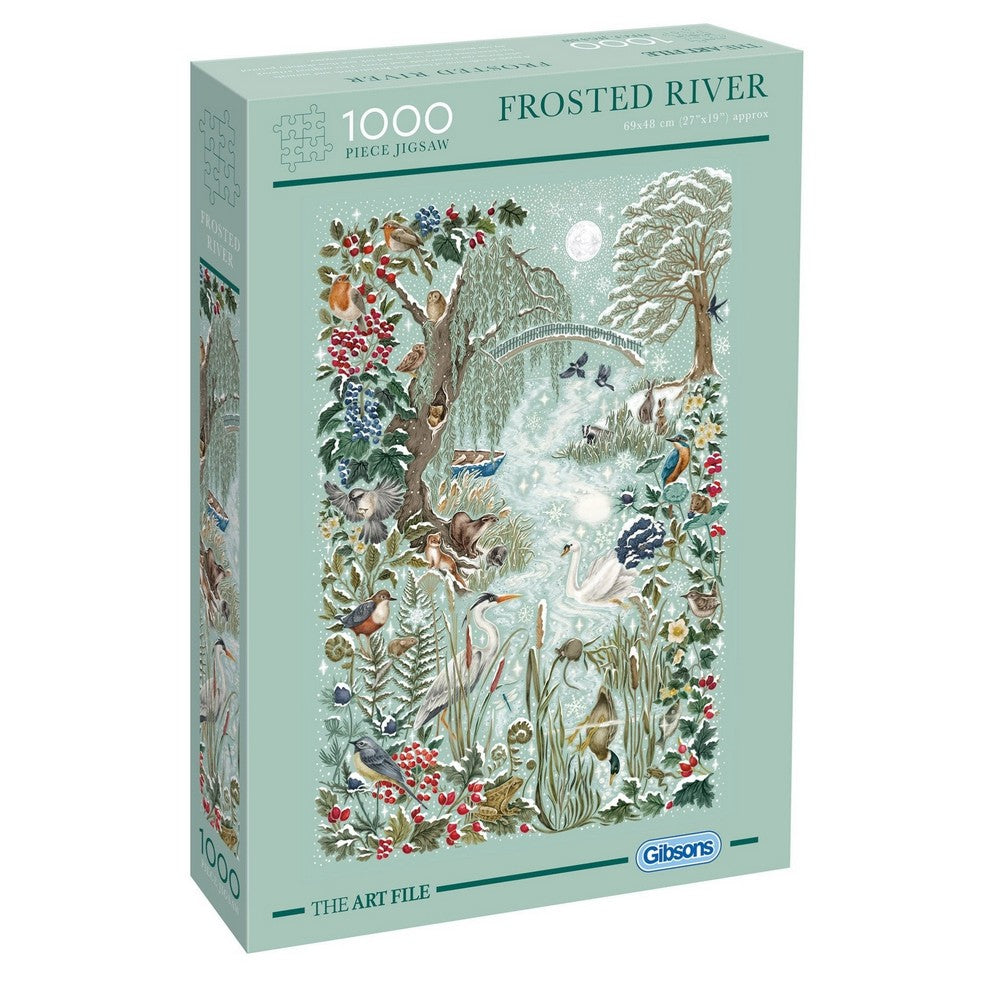 Puzzle - Art File Frosted River 1000Pc